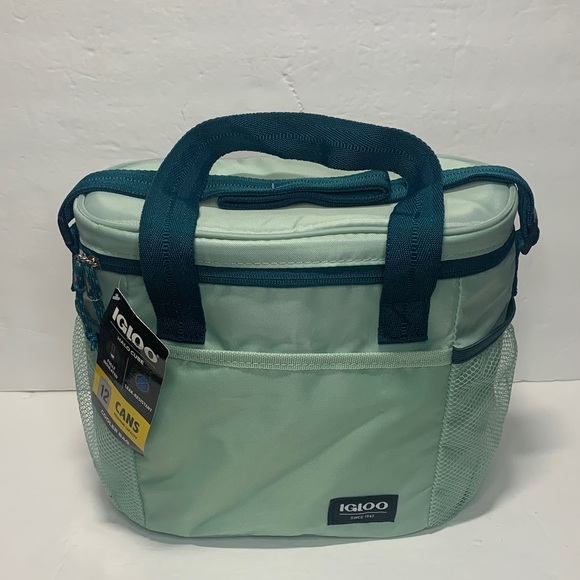 Igloo 12 Cans Soft Halo Cube Cooler Bag NWT - Picture 1 of 11